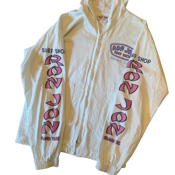 Ron Jon Surf Shop Grand Turk Hoodie Jacket β Size Large β 100% Cotton β VGUC - Picture 8 of 10